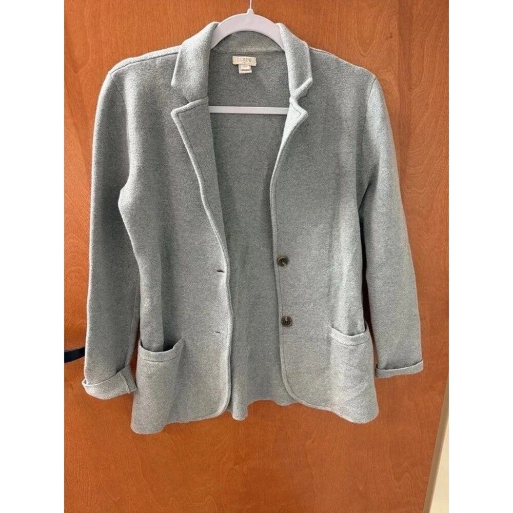 J.Crew Women’s XXS Knit Blazer Cardigan Jacket Two Button